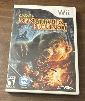 Cabela's Dangerous Hunts 2011 Nintendo Wii Game - Image 1 of 4