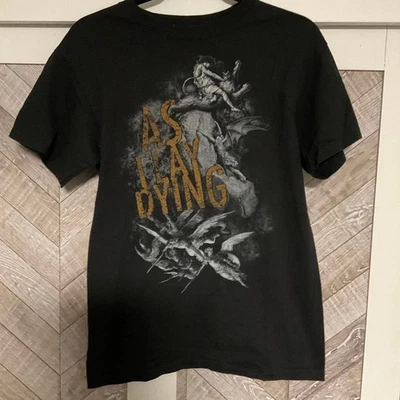 Camisa Vintage As I Lay Dying Band Hombre Talla Pequeña Foto 1 de 2