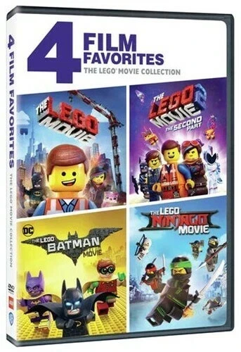 The LEGO Movie Collection w/4 Film Favorites [SDH] (DVD, 2021, Warner Bros.) - Image 1 of 1