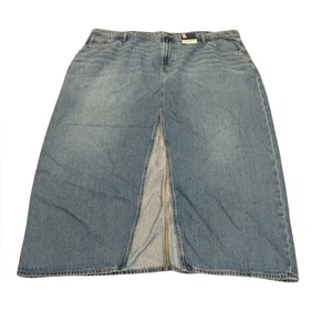 Neu mit Etikett Old Navy Damen-Jeansrock mit Frontschlitz Übergröße 22 - Bild 1 von 12
