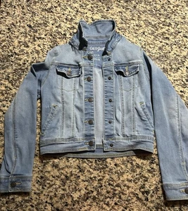Cat & Jack Denim Jacket, Size M (7/8) - Picture 1 of 4