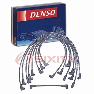 Denso Spark Plug Wire Set for 1992-1993 GMC C2500 Suburban 5.7L V8 Ignition ae - Picture 1 of 5