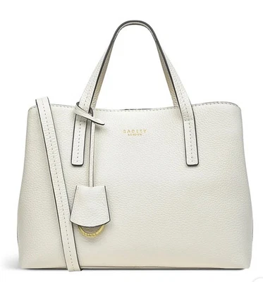 RADLEY CHALK LEATHER HANDBAG SHOULDER MULTIWAY CROSS BODY BAG NEW!!! - image 1 of 4