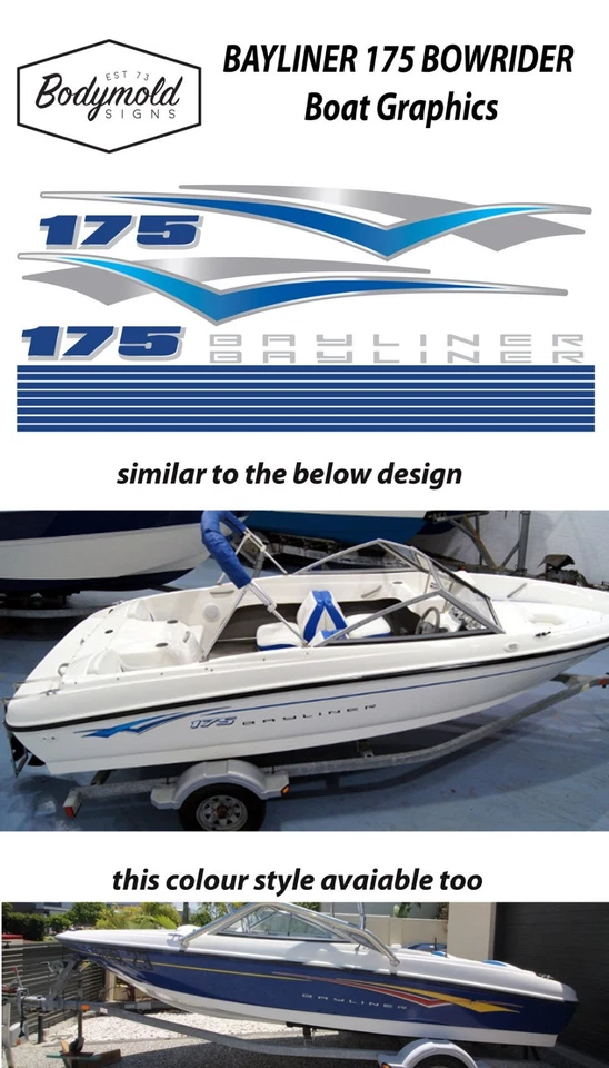 BAYLINER 175 BOWRIDER Graphics kit - Image 1 of 2