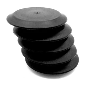 Enchufe de tapa de orificio redondo para orificio redondo de 1", se adapta a material de 1/16" de espesor - Imagen 1 de 12