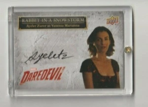 Scheda autografa Daredevil Stagioni TV 1 e 2 Ayelet Zurer Vanessa Marianna #SS-VM - Foto 1 di 2