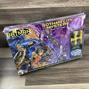 DC 2003 DC Mattel Batman Gotham City Mystery Board Juego de Mesa con Figuras B4827 - Imagen 1 de 7