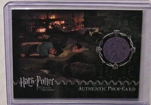Harry Potter-Screen Used-POA-Movie-Film-Relic-Cinema-LE-Prop Card-Sleeping Bag - Picture 1 of 6