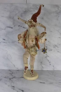 Vintage SANTA FAIRY STATUE 18" TALL - Picture 1 of 4
