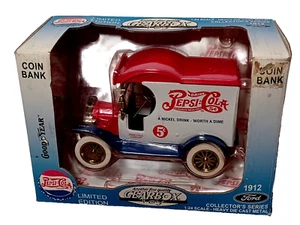 Gearbox Pepsi-Cola Coin Bank Diecast 1912 Ford Delivery Truck 1/24 Scale - Picture 1 of 6