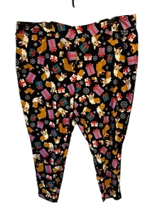Terra & Sky Women's Plus Size 3X Printed 'Christmas Theme' Leggings - Picture 1 of 3