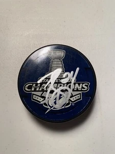 ZACH BOGOSIAN SIGNED AUTOGRAPHED 2020 STANLEY CUP PUCK TAMPA BAY LIGHTNING - Picture 1 of 1