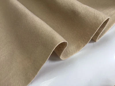 FELT FABRIC Material Craft Plain Colours Polyester 102cm Wide NUDE - Image 1 of 3