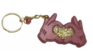 Red / Gold Keychain - Picture 1 of 1