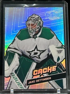2022-23 Skybox Metal Universe CACHE Jake Oettinger #C-49 - DALLAS STARS - Picture 1 of 2