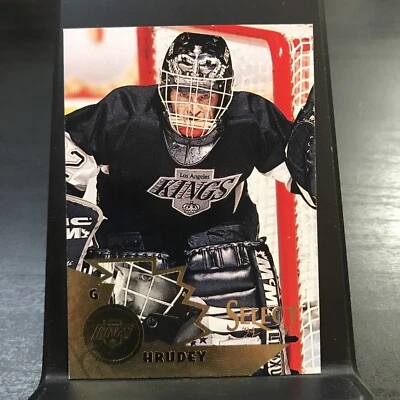 1994-95 Select Kings Hockey Card #34 Kelly Hrudey - Image 1 of 2