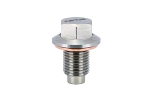 HPS Stainless Steel Magnetic Oil Drain Plug Bolt for Toyota 89-95 Pickup 3.0L V6 - Picture 1 of 5
