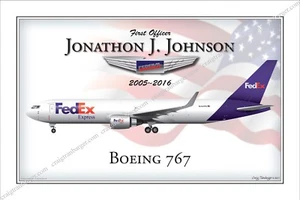 Aircraft,commercial,federal express,fedex,fed ex,767,boeing - Picture 1 of 6
