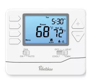 Robertshaw RS9220 7-Day 5-1-1 Programmable NP 2H/2C Thermostat - Picture 1 of 1