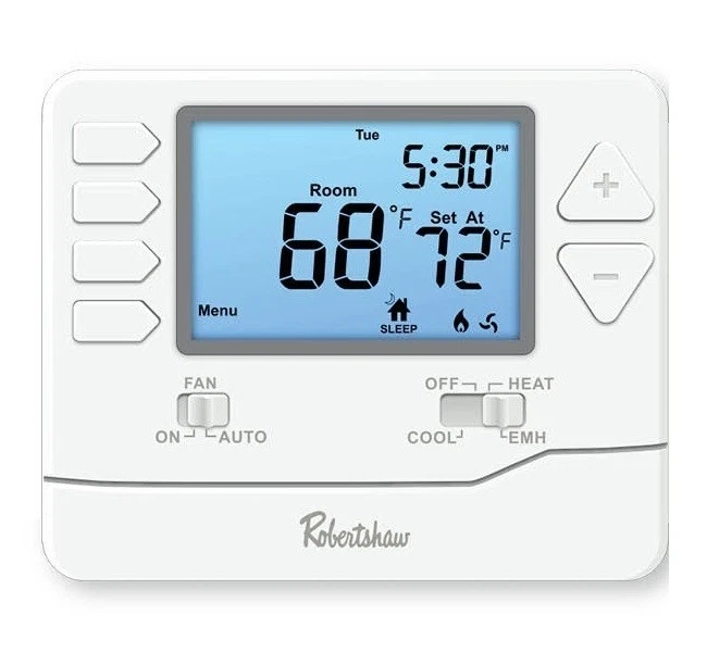 Robertshaw RS9220 7-Day 5-1-1 Programmable NP 2H/2C Thermostat - Image 1 of 1