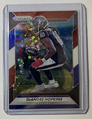 2016 Panini Prizm DeAndre Hopkins Red White & Blue Disco - Image 1 of 2