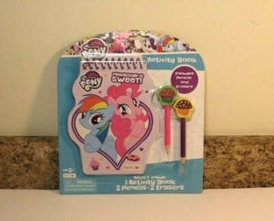 Libro de actividades My Little Pony con juego de lápices NUEVO - Imagen 1 de 3