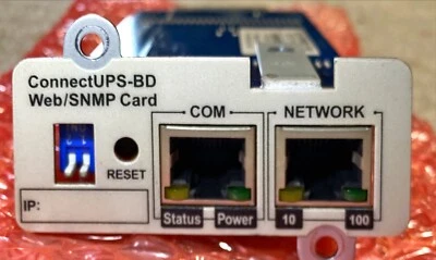 Cartão Web/SNMP EATON Powerware Connect UPS-BD FRETE GRÁTIS - Imagem 1 de 3