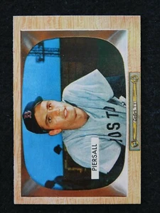Tarjeta de béisbol Bowman 1955 #16 Jim Piersall (nuevo) excelente estado - Imagen 1 de 2