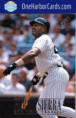 1996 Ultra New York Yankees #106 Ruben Sierra - Image 1 of 2