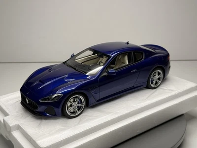 TOP SPEED 1/18 Maserati GranTurismo BLUE (BBR MR AUTOART MINICHAMPS KYOSHO NOREV - Immagine 1 di 4