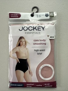 Calzoncillos Jockey Essentials XL Core Body Suavizadores Cintura Alta Rosa - Imagen 1 de 2