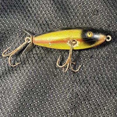 Vintage Wood Fishing Lure - Image 1 of 4