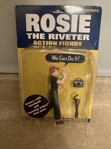 Rosie the Riveter Actionfigur 2003 Vintage Accoutrements WWII Paketschaden - Bild 1 von 15