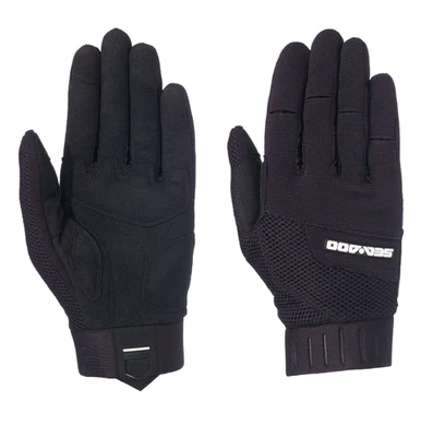 New OEM Sea-Doo Unisex Black Choppy Gloves, Size 3X-Large - 4463321690 - Image 1 of 4
