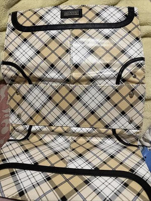 Xadrez feminino Miche clássico conchas Alyssa amarelo preto branco - Imagem 1 de 2