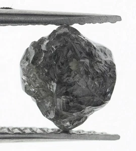 Diamante crudo natural áspero suelto color negruzco de 2,22 quilates con envío gratuito - Imagen 1 de 1