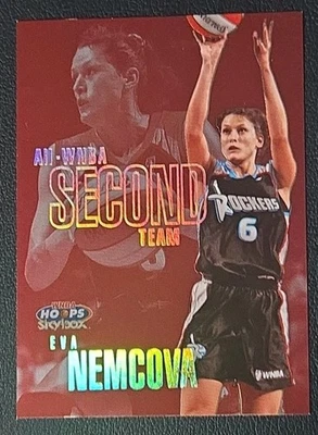 Aros 1999 WNBA Eva Nemcova All WNBA segundo equipo #7 Cleveland Rockers Foto 1 de 2