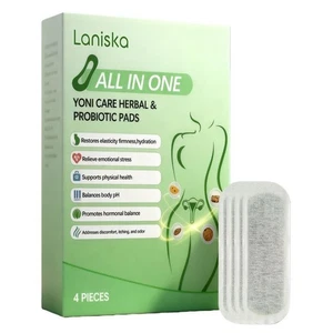 Yoni Care Herbal Probiotic Pads for Women - Relieve Emotional Stress Balances - - Bild 1 von 16