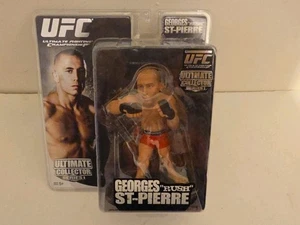 Georges St Pierre UFC Round 5 Ultimate Collector Series 1 Action Figure MMA HOF - Picture 1 of 7