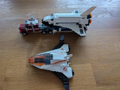 LEGO CREATOR 31091 Transporter für Space Shuttle + Raumschiff von Set 60224  - Bild 1 von 4
