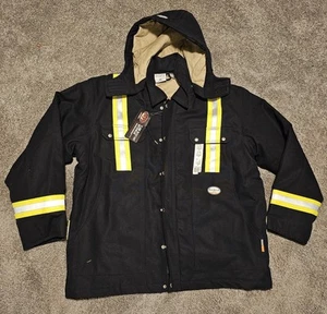 Rasco FR Flame Resistant Rescue Jacket HRC4 NFPA Mens Size XL Reg Reflective - Picture 1 of 10