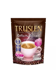 Instant Coffee Truslen Plus Collagen Free Burn 15 Sachet. (Pack of 2) - Picture 1 of 5