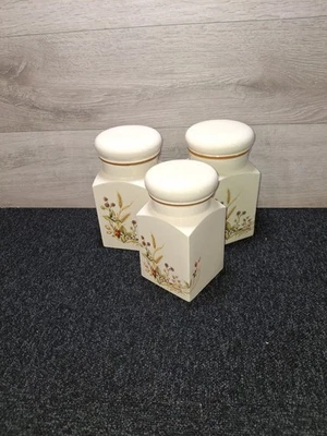 3 X St Michael "Harvest" Ceramic Storage Jars - Image 1 of 4