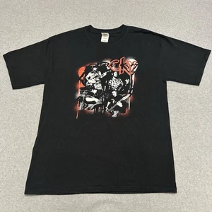 Vintage CKY 2005 2006 Winter Tour Band T Shirt Metal Rock Black Sz L Bam 2000s - Picture 1 of 8