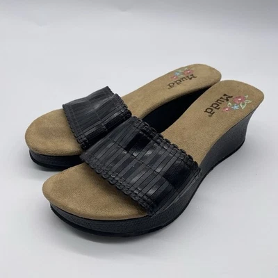 Alpargatas/Alpargatas Cuña Mudd Lenora Y2K Boho Talla 8.5 M Foto 1 de 4