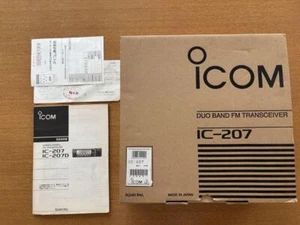 ICOM IC-207 Dual Band Mobile Transceiver 144/430MHz 20W Black Amateur Radio - Zdjęcie 1 z 5