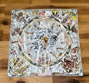 Hermes Scarf Les Mythologies des Hommes Rouges Kermit Oliver in Box - Picture 1 of 10