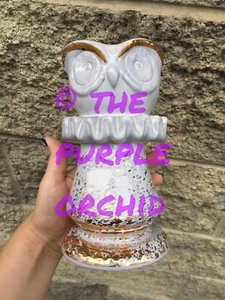 🦉 beautiful 🦉 Anthropologie vase chess piece owl bird EUC - Picture 1 of 7