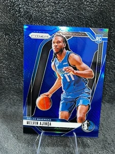 2024-25 Panini Prizm #255 Melvin Ajinca RC Blue Prizm Color Match 053/199 - Picture 1 of 1