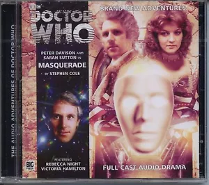 Dr Doctor Who Masquerade Audio CD MINT Peter Davidson Nyssa - Picture 1 of 1